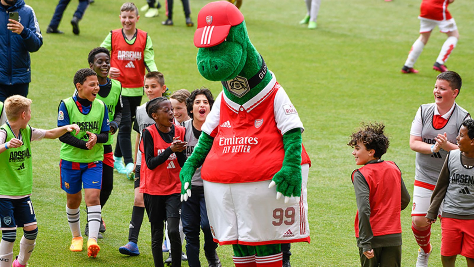 Play On The Pitch is a big hit Arsenal in the Community News